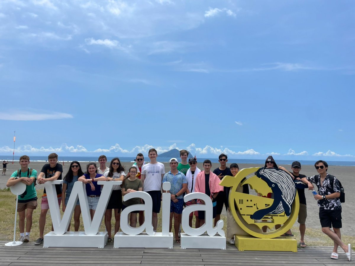 VMI1839's tweet image. Project GO has taken off in Taiwan!

Cadets visited the Wulai Atayal Aboriginal Village where they made bracelets using patterns of Atayal culture and traveled to a waterfall. They will gain intercultural experience with the program Project Global Officer, known as #ProjectGO.
