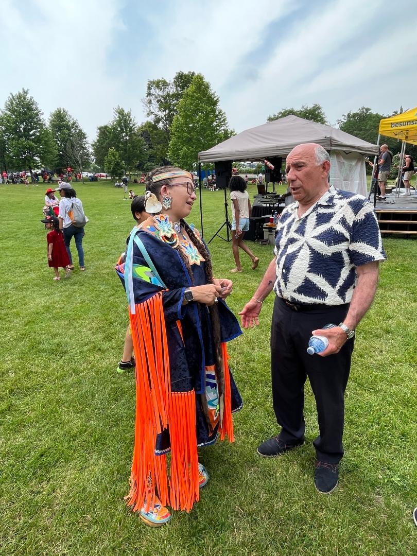 Aris_Babikian's tweet photo. Delighted to join Thomson Park Canada Day cerebration and congratulate some of #ScarboroughAgincourt residents. It was great experiencing the richness of Canadian diversity. Canada is country where everyone is welcome regardless of background.  
#ONPoli #ScarbTo #scmirror https://t.co/r4RG5jaaxR