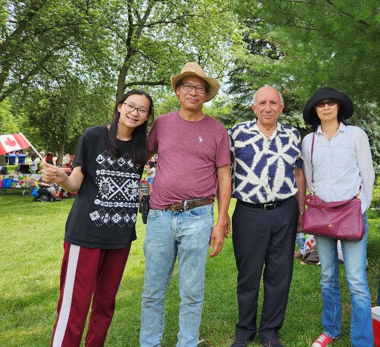 Aris_Babikian's tweet photo. Delighted to join Thomson Park Canada Day cerebration and congratulate some of #ScarboroughAgincourt residents. It was great experiencing the richness of Canadian diversity. Canada is country where everyone is welcome regardless of background.  
#ONPoli #ScarbTo #scmirror https://t.co/r4RG5jaaxR