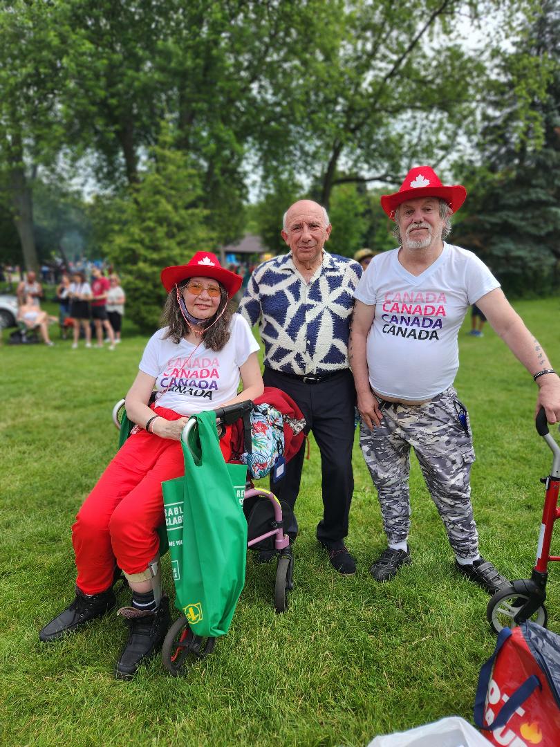 Aris_Babikian's tweet photo. Delighted to join Thomson Park Canada Day cerebration and congratulate some of #ScarboroughAgincourt residents. It was great experiencing the richness of Canadian diversity. Canada is country where everyone is welcome regardless of background.  
#ONPoli #ScarbTo #scmirror https://t.co/r4RG5jaaxR