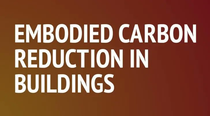 Free Webinar: Embodied Carbon Reduction in #Buildings: Case Studies in LCA, July 25, 9-10:30 am: buff.ly/3NXEA5P @builtenvplus @BrightworksSust #carbon #decarbonization #LCA #lifecycleanalysis #architecture #building #buildings #greenbuilding #construction #design #free
