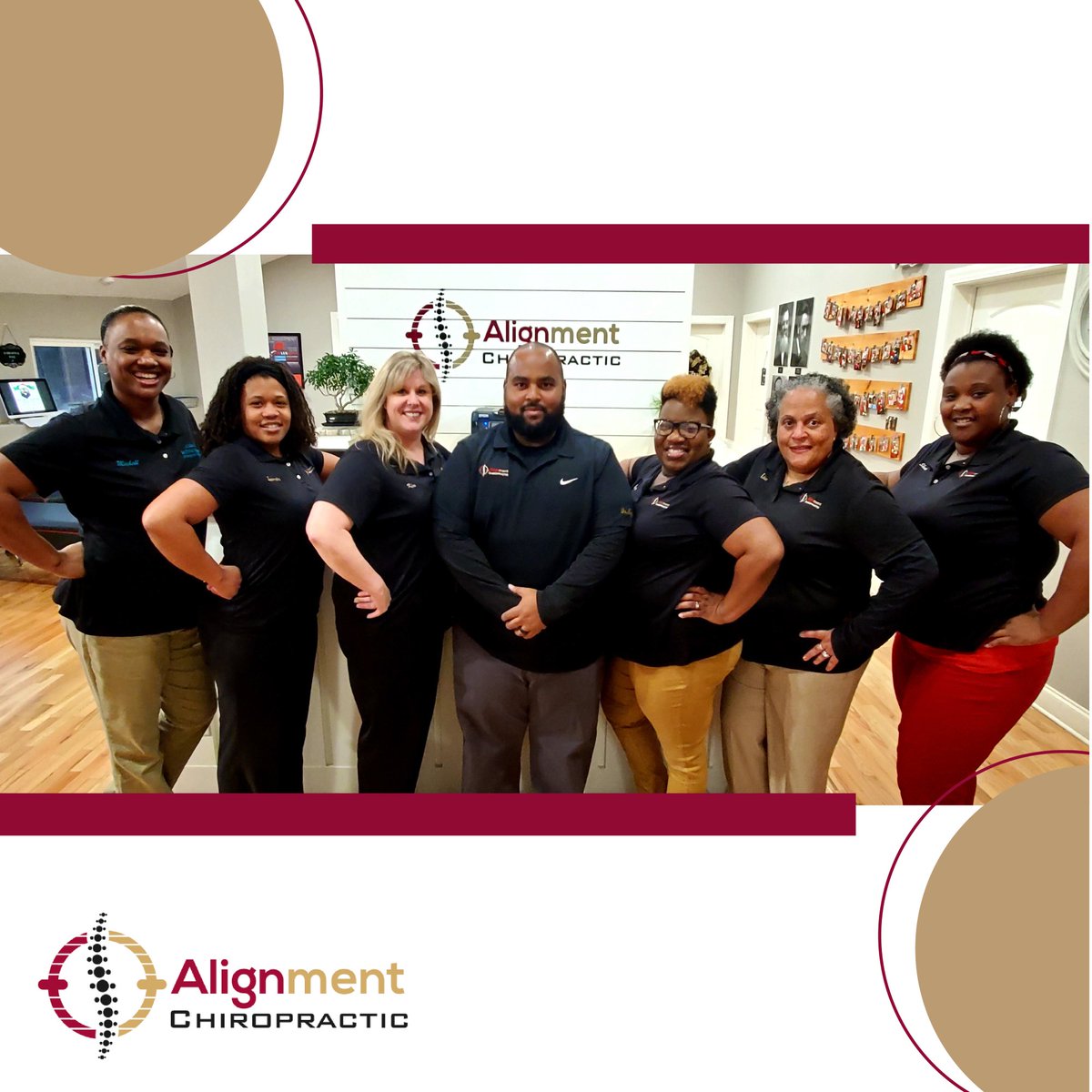 AlignmentChiro's tweet photo. Our knowledgeable and friendly staff is ready to assist you on your wellness journey!
#alignmentchiropractic #chiropractor #alignment #alignyourspine #alignyourhealth #alignyourlife #doctorofchiropractic #summerville #summervillechiropractor https://t.co/AefeYXv3fo