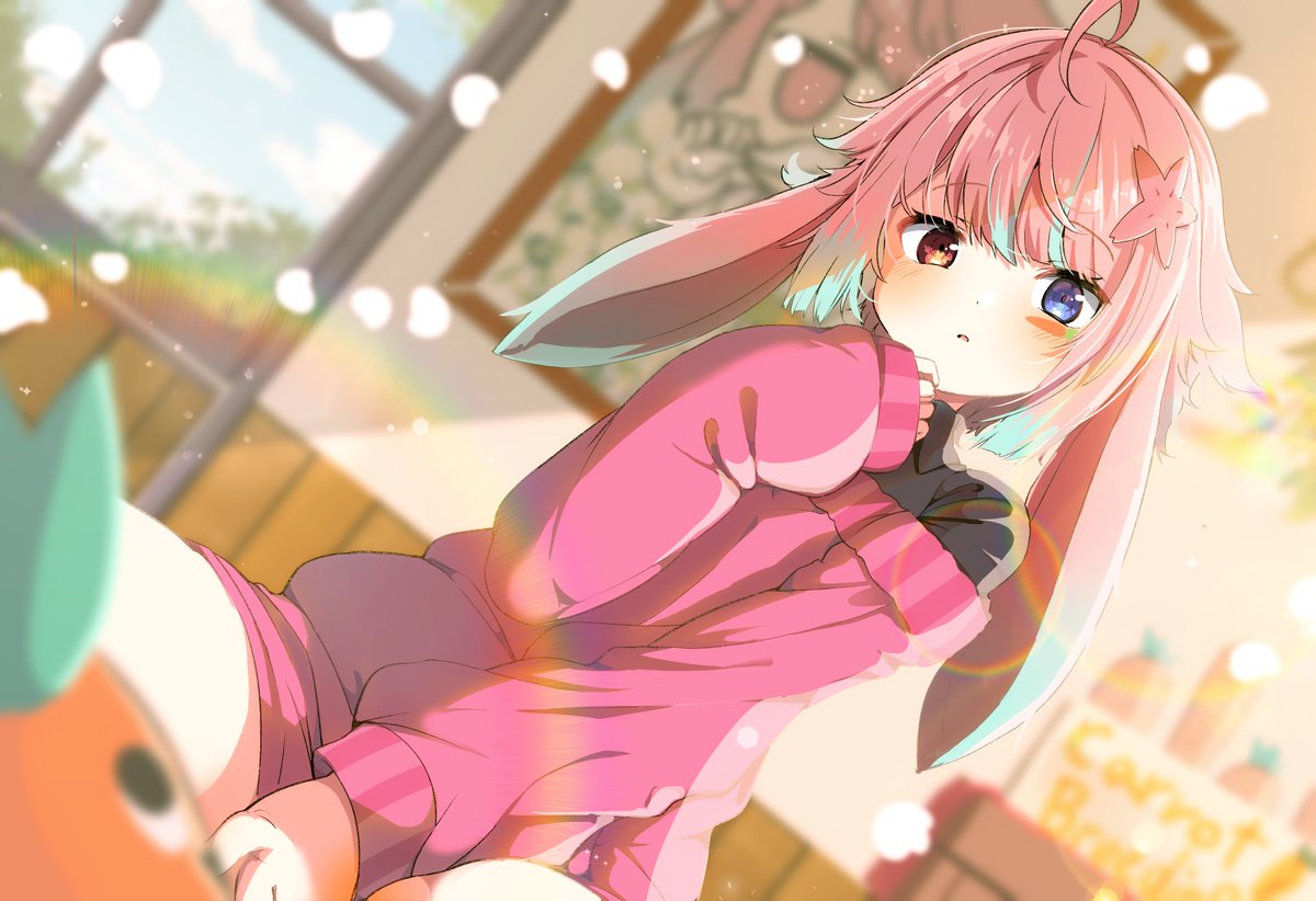 shirybun's tweet image. You really don&apos;t know what a slaw bunny is..?

🎨: @siro90414 
#Vtuber #Shirybunart