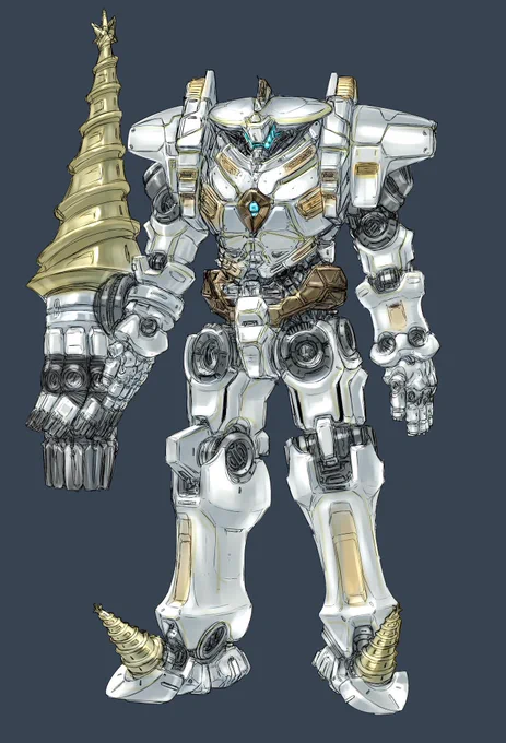 あれからもう10年経つのか 実はヘッダーはパシリムネタ オリジナルイェーガー描いたりしたな #パシフィック・リム #PacificRim #パシリム