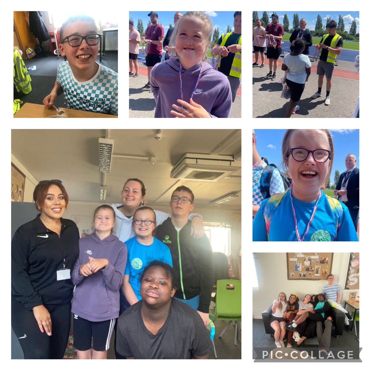 Woodcedarclass's tweet photo. July you’ve been so fun so far - Sport’s day was a blast!! 🏃‍♂️ 
Last two weeks of term is about to be even more fun, starting with the closing event tomorrow, school trips &amp; classroom parties to celebrate a fantastic school year for Cedar Class 🤩 🏅🫶🏽 https://t.co/mR9S6acUeX