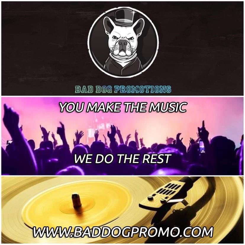Bad Dog Promotions is a music public relations agency. Our main mission is to empower musicians and offer worldwide promotional services.

Website: baddogpromo.com
Contact us: info@baddogpromo.com