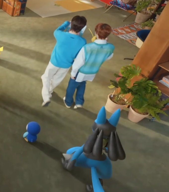 sunsungallery's tweet photo. piplup &amp; Lucario with sunsun 🥺 https://t.co/ulDqbGDAsk