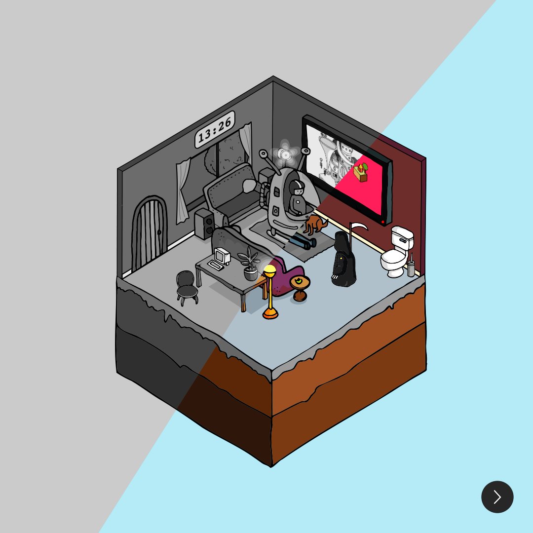 Sometimes you've got to push outside of your creative boundaries to create something a little different.

I've been wanting to create a dynamic NFT for a while, super excited to get one into the GEN2 collection!

This piece utilises lottie.js and a bunch of custom javascript to