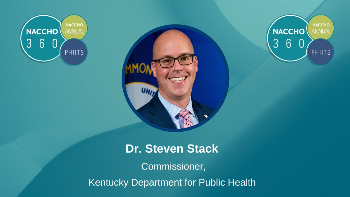 NACCHO (@nacchoalerts) on Twitter photo Please welcome to the stage Dr. Steven Stack, Commissioner of the Kentucky Department for Public Health <a href="/StevenStackMD/">Steven J. Stack</a> <a href="/KYHealthAlerts/">Kentucky Department for Public Health</a> #NA360 Please welcome to the stage Dr. Steven Stack, Commissioner of the Kentucky Department for Public Health <a href="/StevenStackMD/">Steven J. Stack</a> <a href="/KYHealthAlerts/">Kentucky Department for Public Health</a> #NA360