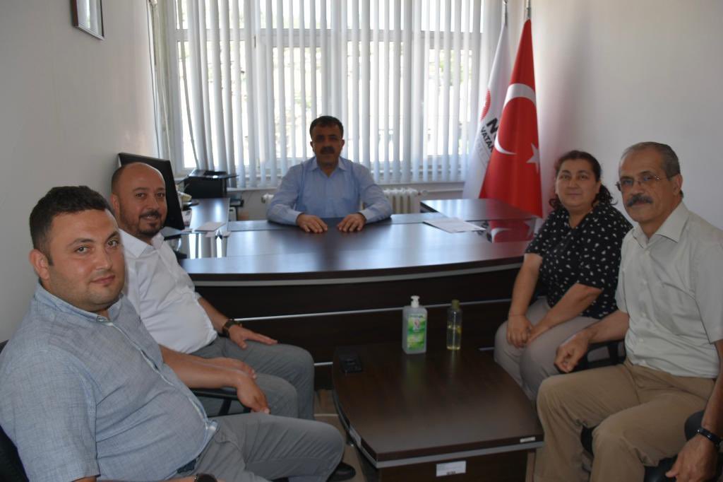 Dünya nüfus gününde ilçemiz nüfus müdürlüğünü ziyaret ettik.