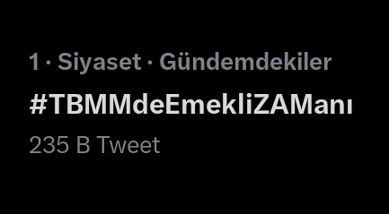 EYTLEVENTATACA1's tweet photo. 500 BİN YAPARMIYIZ ...???

235 .000 tweet 🚀🚀🚀
Türkiye gündemi 1 sıra 🧿🧿🧿

@tuncay17yenice1 @Adaberke4
#TBMMdeEmekliZAManı https://t.co/611wwjWz5M