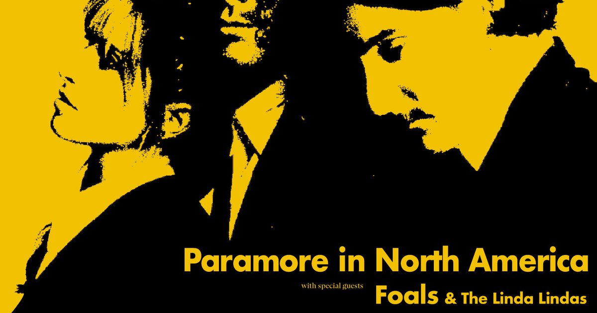 TICKET GIVEAWAY: Retweet this post to enter to win a pair of tickets to see <a href="/paramore/">paramore</a> at Toyota Center TONIGHT (7/11)!

Rules: bit.ly/3NMWVB9