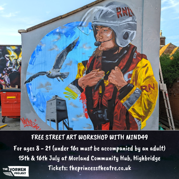 Calling all young people aged 8 to 21! Crack out your paint cans, brushes &amp; imaginations: it's time to show off your creative streak!
FREE Street Art workshops this weekend. Book here:
theprincesstheatre.co.uk/.../street-art…
#History #Theatre #StreetArt #Somerset 
<a href="/ThePrincessBOS/">Princess Theatre Burnham On Sea</a> <a href="/ace_national/">Arts Council England</a>