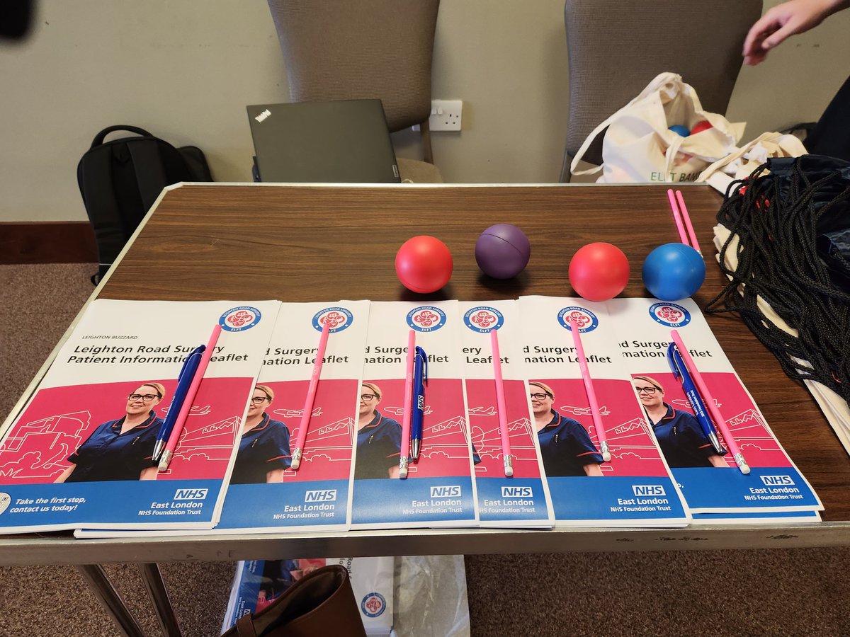We are at the <a href="/HubBlmk/">BLMK Primary Care Training Hub</a> GP Careers Fair in Bedford today. Do come say hello 👋 to our <a href="/NHS_ELFT/">East London NHS Foundation Trust (ELFT)</a> team. PS we have pens 🤫 they are going fast. 

<a href="/ELFTRecruitment/">ELFT Recruitment</a>