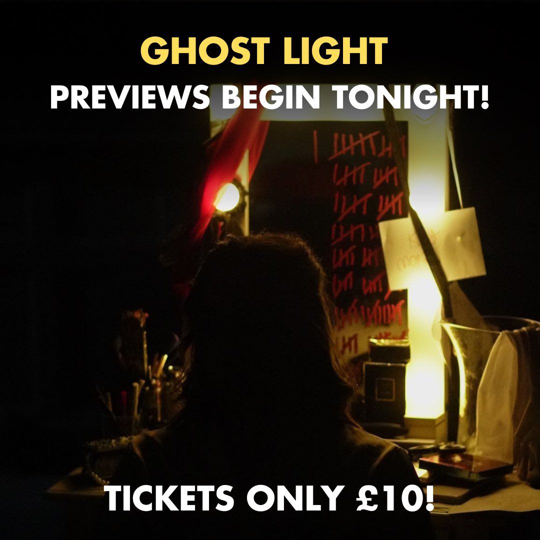 Ghost Light <a href="/GhostLight_Show/">Ghost Light The Musical</a> begin previews tonight! You have three chances to see this new musical for just £10! 

BOOK NOW! ticketsource.co.uk/thehopetheatre…