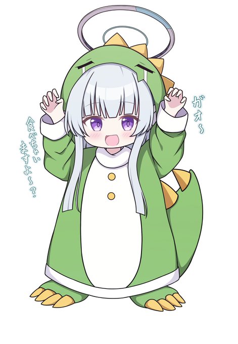 #ブルアカ

「ノアザウルスですよ～♪」 