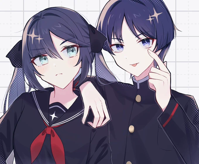 学パロ スカモナ #スカモナ #scaramona