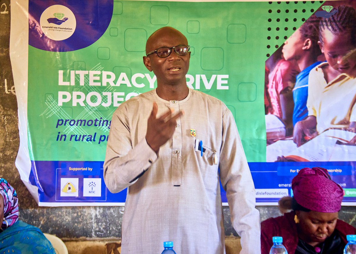 It's been 6 months working in LGEA Nassarawa 1 public primary school, K.d state.Even as we brought our projects to a close,we engaged stakeholders within the community and also created a platform to discuss challenges faced & ways to solving them #sdg4 #literacydriveproject2023