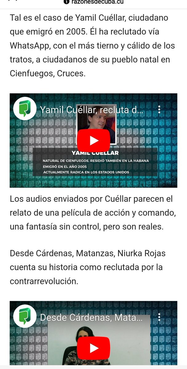 EduardoLopezL65's tweet photo. Razones de #Cuba desclasificando la campaña de odios y fascismos. #CubaPorLaPaz #ConTodosLaVictoria #VeranoConAmor https://t.co/oCttZaFls0