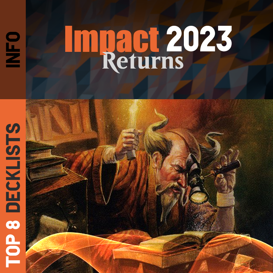 🇪🇦 Resultados de los tres eventos principales del fin de semana, perdon por la espera!

🇬🇧 Results of all three main events of the weekend, sorry for the delay!

<a href="/MTGdecks/">MTGdecks.net 🔥</a> <a href="/fireshoes/">Robert Taylor🔥</a> 

#MTGModern
#MTGLegacy
#Impact2023
#SLN2023
#ELM2023