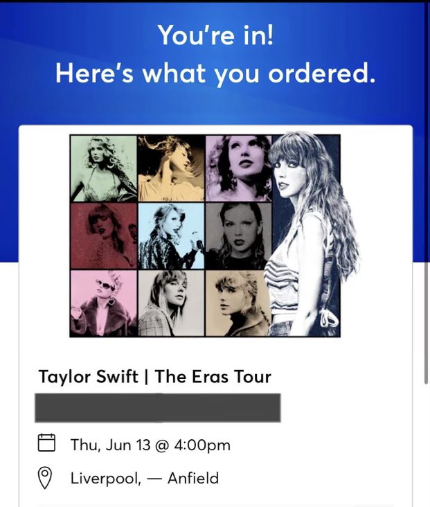 ItsJohnathan91's tweet photo. I GOT TICKETS FOR TAYLOR SWIFT IN LIVERPOOL!!!!! 

I CANNOT WAIT ❤️ #erastouruk https://t.co/GWMoiwdsAN