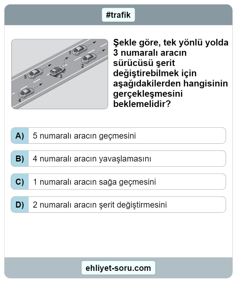 ehliyet_sorucom's tweet photo. 🚗🚗🚗🚗🚗
🔗https://t.co/1m6dy8prOA
#ehliyetsınavı #ehliyetsorulari #ehliyetsinavsoruları #otomobil #trafik #meb #ehliyet #sürücüadayı #esinav #sınav #sürücükursu #motorbilgisi #ilkyardim https://t.co/YSOvembVEu
