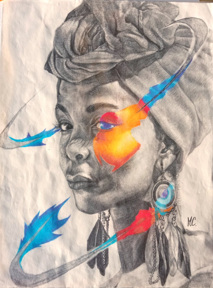 __Naniya_'s tweet image. Drawing from an art colony!
#portrait #realism #realisticportrait