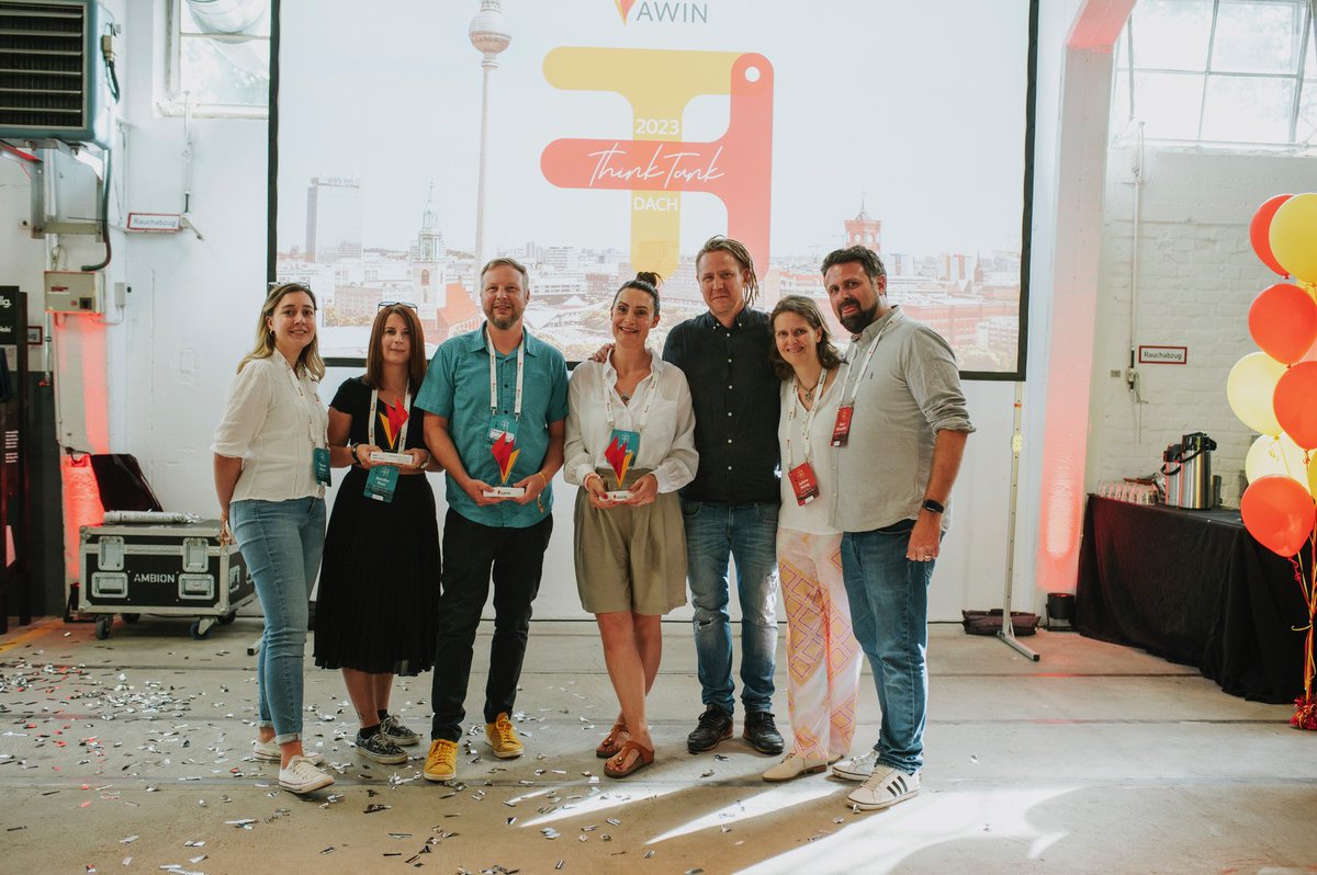 Herzlichen Glückwunsch an die Gewinner der 13. Awin Agency Awards! 🏆✨ Best Agency Support: xpose360 GmbH, Best Agency Performance: <a href="/Hearts_Germany/">Hearts & Science Germany</a>, Agency Innovation Award: sunnysales GmbH. ow.ly/NYuJ50P8cwY

#AwinThinkTank #AwinAgencyAwards #AffiliateMarketing