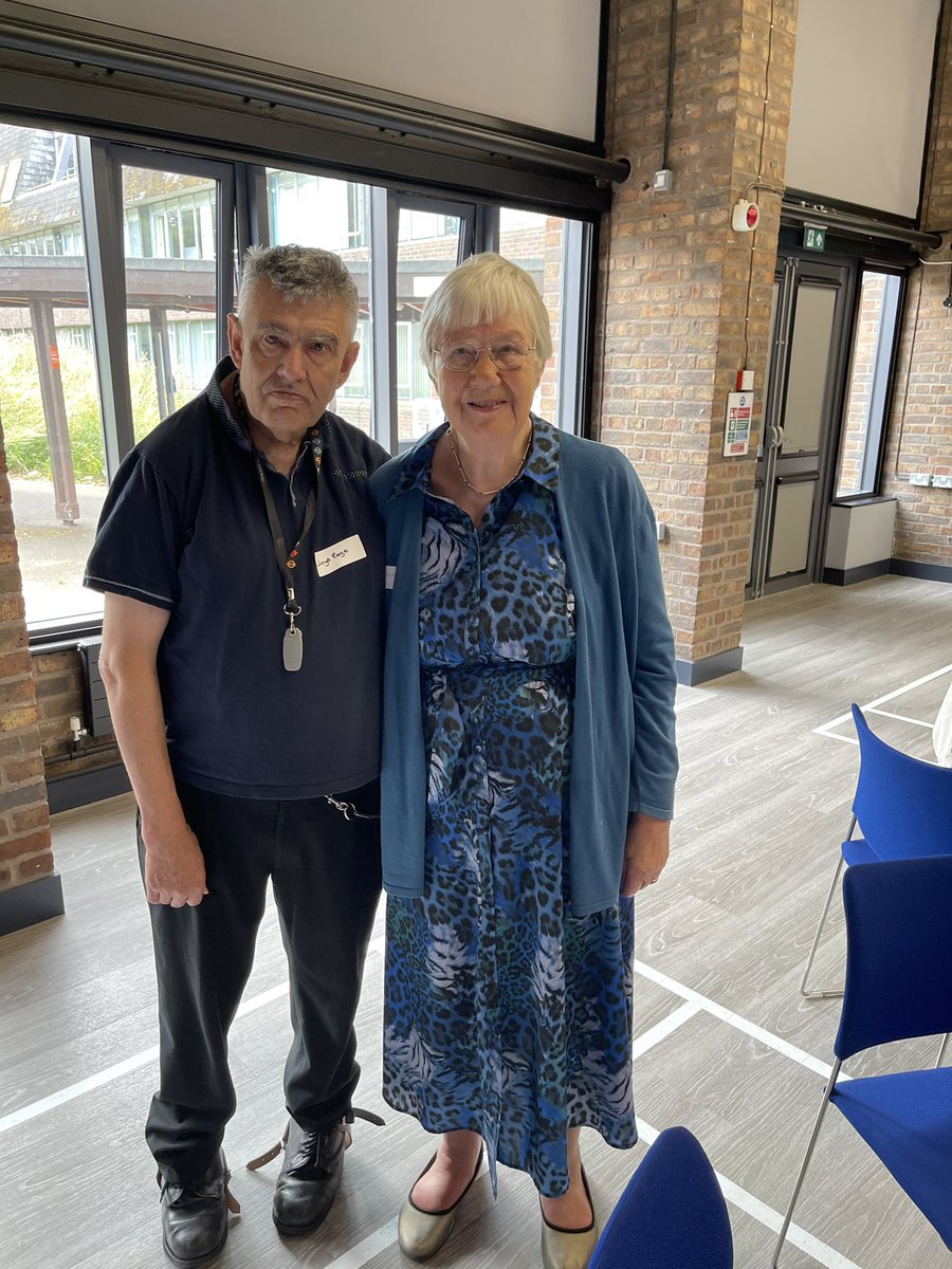 Listening to the wonderful Hazel Morgan who is talking about her son Peter😏 I first met Hazel in 2000 <a href="/FPLD_Tweets/">FPLD</a> and I also worked with her other son in Lewisham! #SmallWorld #SHLD2023