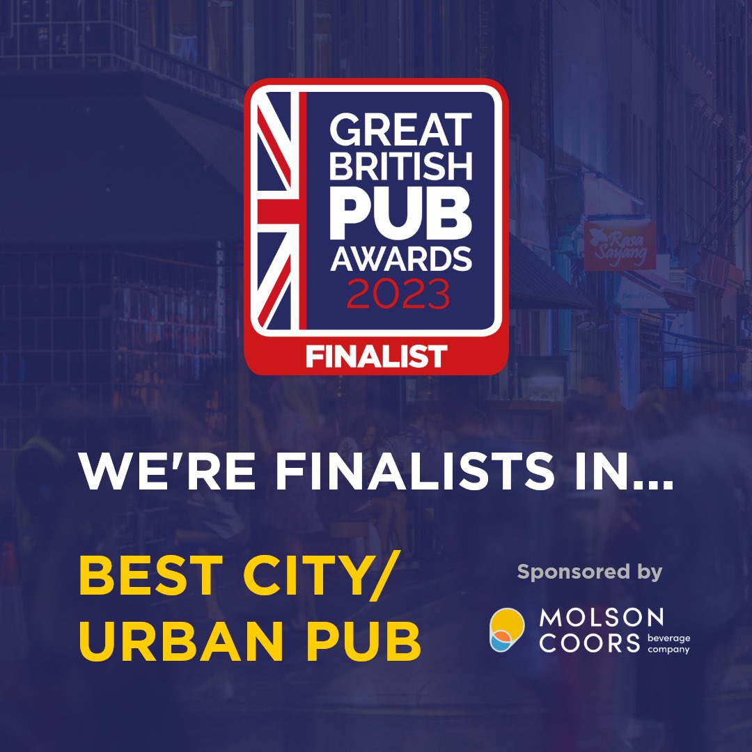 TurksHeadTW1's tweet image. Some great news to wake up to today! 

We are delighted to learn we are national finalists in the Great British Pub Awards for Best City/Urban Pub. 

We can’t wait to head back to Manchester for the finals in September!

For now - it’s judges visits and final interviews!
