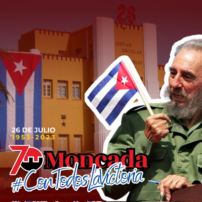 El día de la rebeldía nacional nos demostró que #Cuba necesitaba y merecía ser otra, ser más digna y fraternal. 

✍️ La patria merecía tener todo los q fue conquistado.

<a href="/DeZurdaTeam_/">DeZurdaTeam 📳</a> #70Moncada