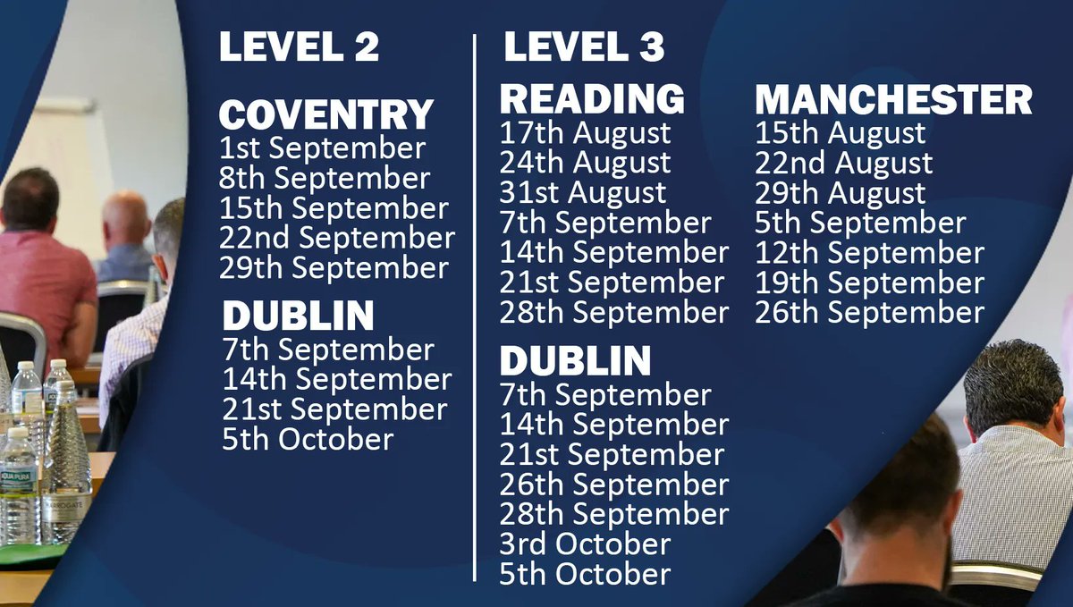 The October #IFE Exam is just around the corner #ASFP #TrainingCourses begin in August Find the perfect course for you and prepare for your exam Click here to reserve your space buff.ly/3JTLOp8