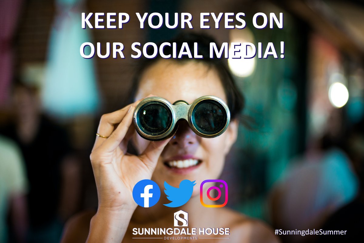 Keep your eyes on our social media because we have GREAT OFFERS COMING YOUR WAY this #SunningdaleSummer!