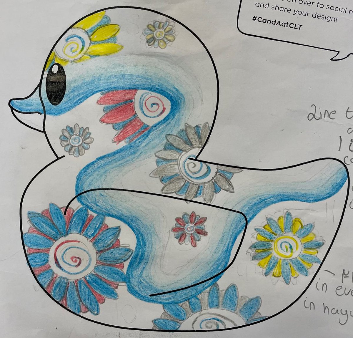 The duck designs are rolling in 🦆

Check out these snazzy designs by our Haywood Students in celebration of our Character and Arts Launch Week #CandAatCLT