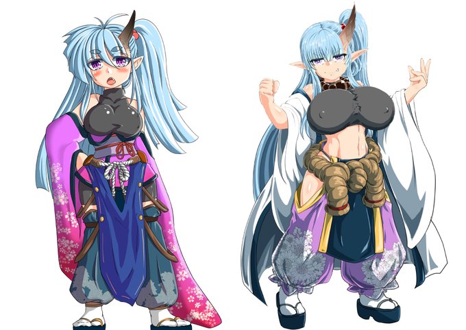 #画力ビフォーアフター2015→2023 