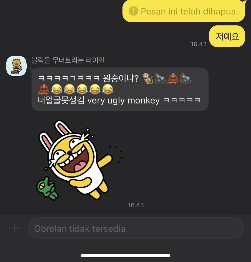 FerrenChika's tweet image. Is this how they get to know new people, especially Indonesians? intention to make friends but instead humiliated #koreapeople #Karmy