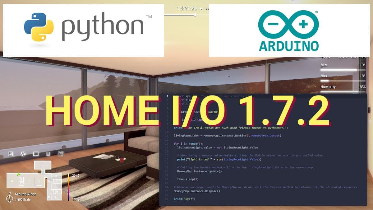 Home I/O 1.7.2 Maintenance Update

This update includes two new tutorials: how to use Home I/O with Python and an Arduino Uno to control Home I/O devices (available in the French documentation only).