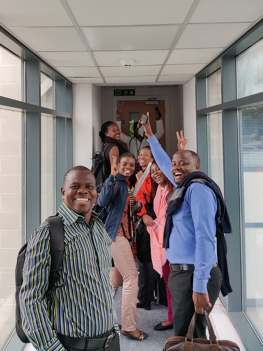 Loved hosting a joint @UK_CEH and @AtmosScience summit on sub-seasonal African climate services! Thank you to everyone who participated including @FCDOClimate @liz_stephens @neilcghart @TAMSAT_Reading ! Our guests were particular fans of touring rural Oxfordshire.