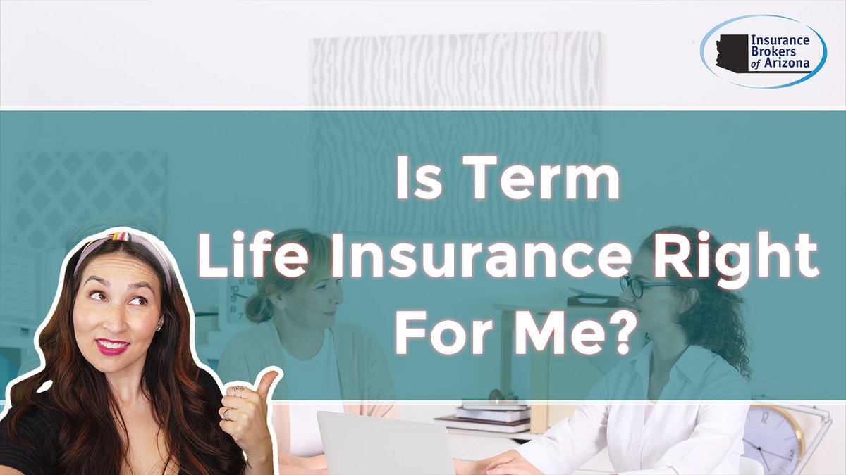 InsBrokersofAZ's tweet image. Not sure if term life insurance is right for you? Get the facts and peace of mind you need with this informative video. Click now to learn more about how it can help secure your future. WATCH HERE: youtu.be/huXK5lD4FsM
#SecureYourLife #TermLifeInsurance