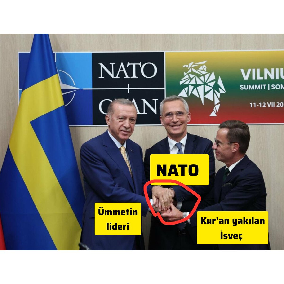 Neredeeeen nereyeeeeeeee Ve İsveç NATO’da