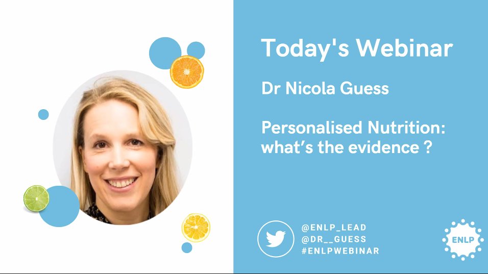 ENLP_Lead's tweet photo. 🚩Webinar is starting ! Stay tuned to learn more about Personalized Nutrition and the existing evidence
#enlpwebinar #personalizednutrition https://t.co/St2HQ79NUQ