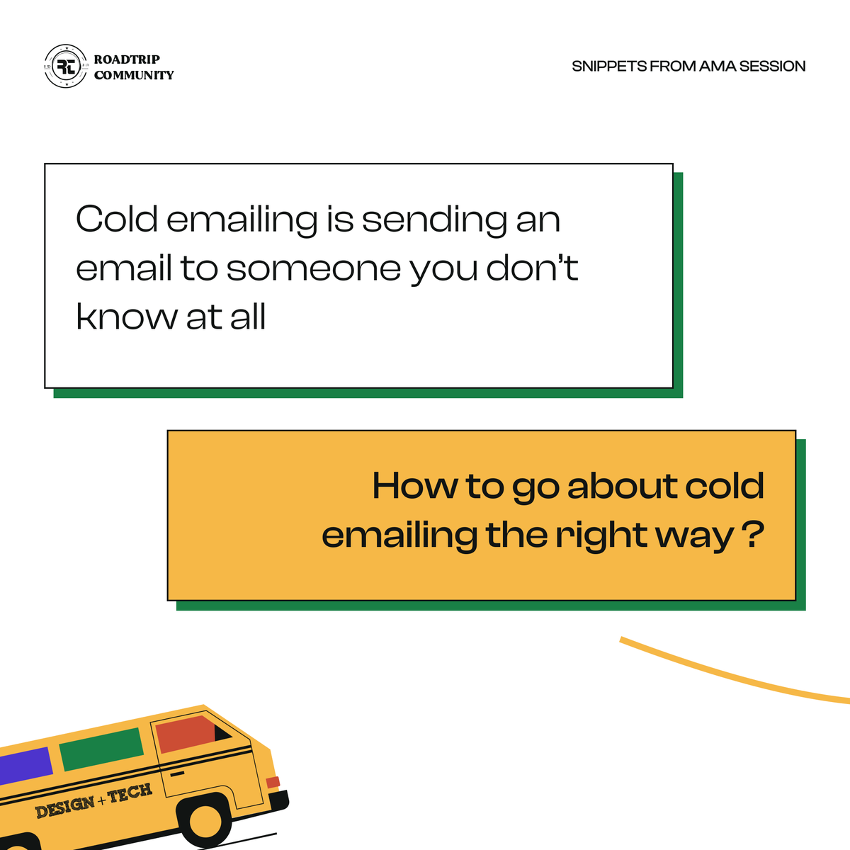 roadtripcomm's tweet photo. Looking to upgrade your cold emailing game? Here are some tips to get you started!

#EmailProspecting
#ColdEmailSuccess
#InboxImpact
#EmailOutreach
#ColdEmailMastery
#PowerOfColdEmails
#EmailConversionTips https://t.co/1I534sppP9
