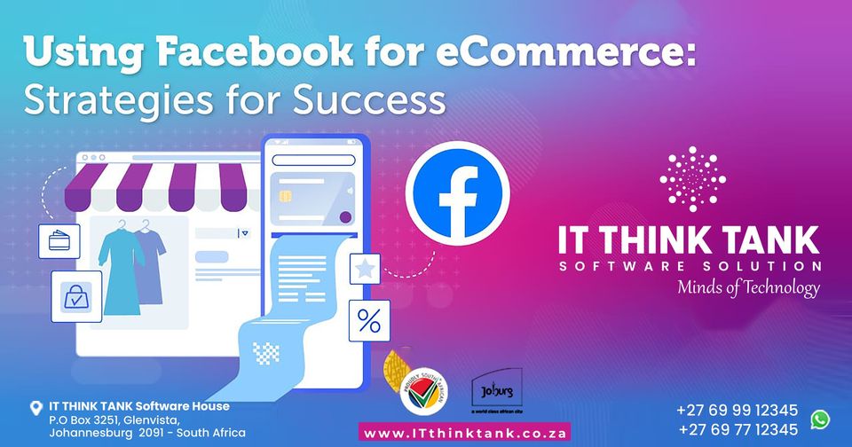 itthinktankSa's tweet image. "Using Facebook For E-Commerce Strategies For Success!"
𝐈𝐓 𝐓𝐡𝐢𝐧𝐤 𝐓𝐚𝐧𝐤
itthinktank.co.za
Call/Whatsapp:
+27 69 991 2345
+27 69 771 2345
FOLLOW US ON TIKTOK:
vm.tiktok.com/ZM2hXaHGw/
#OnlineStoreTips #WebstoreSuccess #DigitalRetailing #ITThinkTank