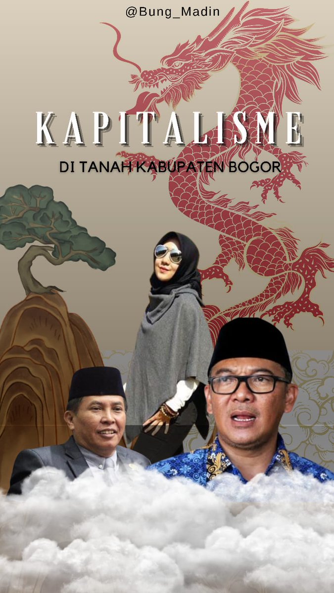 ⛔KAPITALISME DI TANAH BOGOR😡

Saat ramainya isu soal Private Party, Al Azhar, RUU Kesehatan, &amp; LGBT. Gw lbh asik bhs "Kapitalisme di Tanah Bogor" dr sisi gaya hidup mewah istri Bupati serta pejabat lainnya, ditambah bbrp kasus sprt pungli &amp; mafia tanah.

Yuk simak👇
.
.