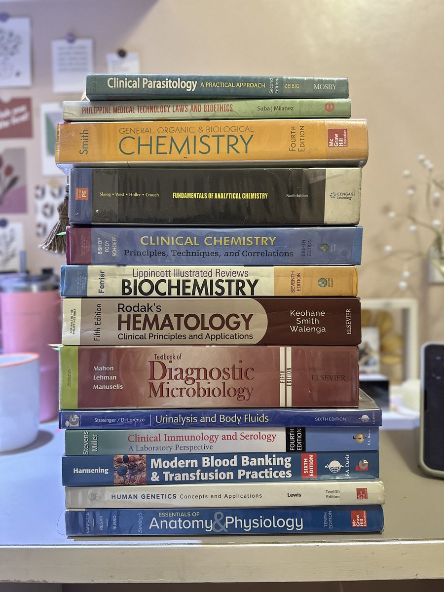 notjichukim's tweet photo. wts | lfb ph #medtech #medtechph #mtle #rmt
Hi!! Iβm selling my preloved Medtech books. All are in good condition. π
Loc: Dasmarinas Cavite
MOP: Gcash
RFS: Passed the boards already π
Dm for deets! https://t.co/KYgLdr5vbI