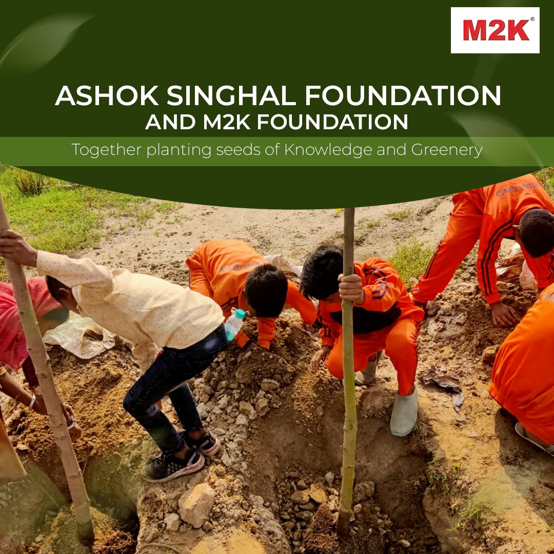india_m2k's tweet image. @ashoksinghalfou and #M2KFoundation united with 300 children in #Dhanwapur Village, Sector-104 for a special #TreePlantation #CSRActivity

#M2K #M2KIndia #M2KGroup #M2KProperties #AshokSinghalFoundation #TreePlantationDrive #PlantationDrive #TreePlanting
