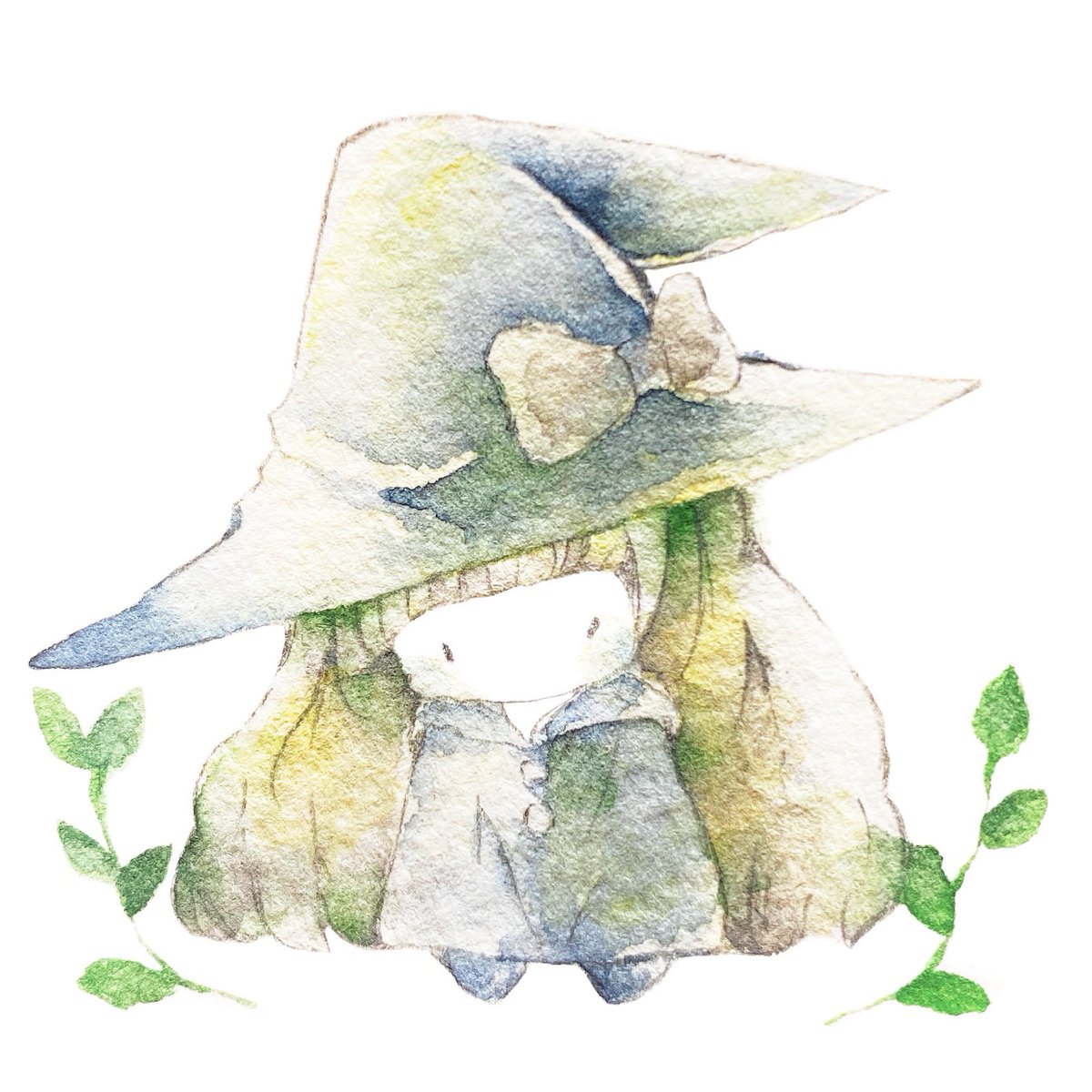 「#作品をみてくださいあわよくばフォローしてください祭 水彩が好きです ぜひ、見て」|晴/作業中のイラスト
