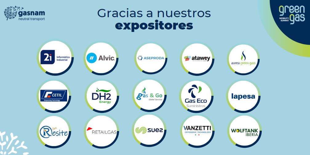 ¡Gracias a los expositores que nos acompañan en #GreenGasMobilitySummit23! Queremos agradecer vuestra confianza y compromiso con un futuro #CeroEmisiones.

C𝐨𝐦𝐩𝐫𝐚 𝐭𝐮 𝐞𝐧𝐭𝐫𝐚𝐝𝐚 𝐜𝐨𝐧 𝐝𝐞𝐬𝐜𝐮𝐞𝐧𝐭𝐨 𝐚𝐧𝐭𝐞𝐬 𝐝𝐞𝐥 𝟏𝟔 𝐝𝐞 𝐣𝐮𝐥𝐢𝐨 ➡ greengasmobilitysummit.com/entradas/