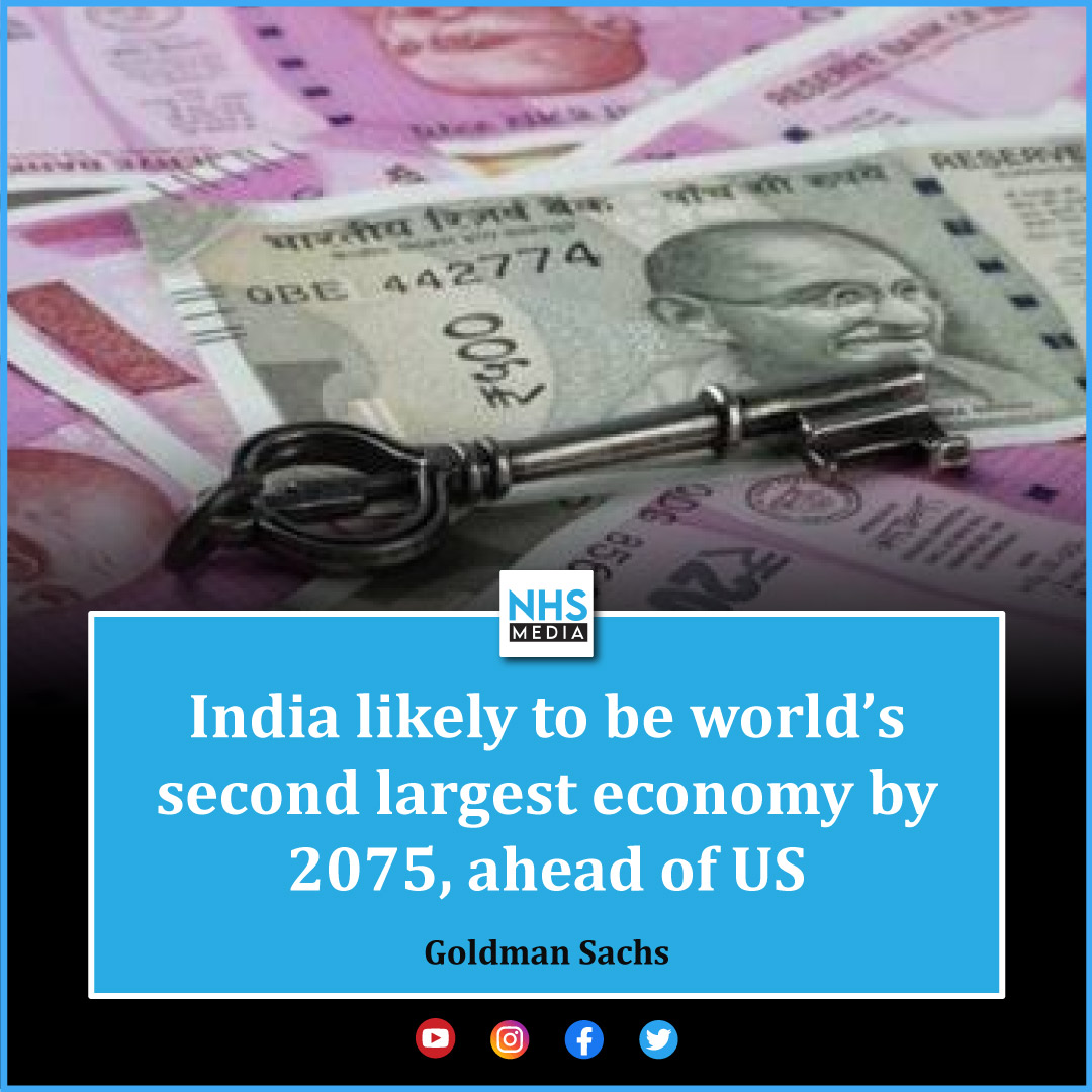 NHS Media on Twitter "India to world's secondlargest economy 