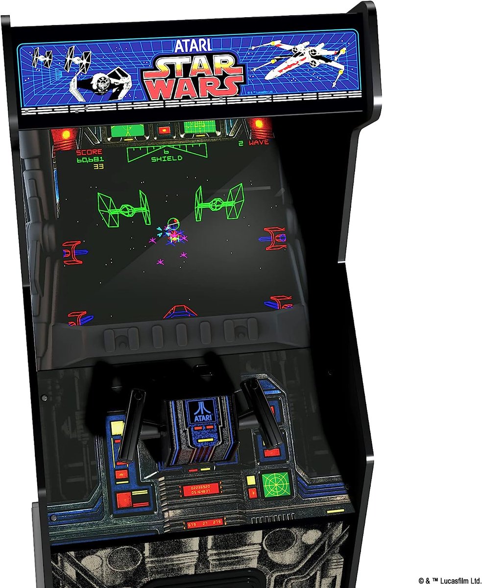 La bonne affaire du jour en JV c'est la borne d'arcade Star Wars avec les 3 jeux cultes d'Atari en promo à 584 € !!! A ce prix là c'est vraiment un très bon plan. Cette borne est géniale, je peux en témoigner.
amzn.to/3D4gekN